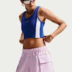 Short cargo ample en satin à taille mi-haute Nike Sportswear pour femme
