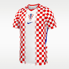 Jersey de futbol Nike Dri-FIT para hombre Croatia local 2026 Stadium
