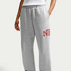 Nike Studio Fleece Medium Weight Women's Oversized Cuffed Logo Trousers