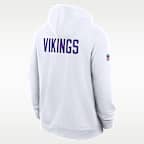 Minnesota Vikings Alt 2 Tight Coverage Sideline Men's Nike Dri-FIT NFL Pullover Hoodie