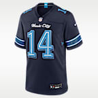 Carnell Tate Tennessee Titans Rivalries Collection Men's Nike NFL Game Jersey
