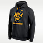 Iowa Courtside Men's Nike Dri-FIT College Pullover Hoodie