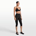 NikeSKIMS Matte Women's V-Panel 17" Cropped Leggings