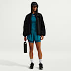 Chamarra tejida Dri-FIT oversized para mujer Nike One