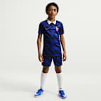 FFF 2026 Stadium Home Big Kids' Nike Dri-FIT Soccer Replica Shorts