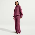 Nike Studio Fleece Medium Weight Women's Oversized Pullover Hoodie