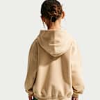 Sudadera con gorro sin cierre de tejido Fleece Studio para niños talla pequeña Nike Sportswear