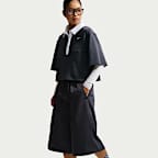 Nike Sportswear 女款寬版中腰傘兵短褲