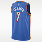 Oklahoma City Thunder Icon Edition Men's Nike Dri-FIT NBA Swingman Jersey