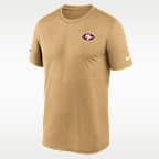 San Francisco 49ers Legend Small Logo Men's Nike Dri-FIT NFL T-Shirt