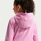 Sweat à capuche et zip Dri-FIT Nike Pro Fleece pour ado (fille)