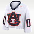Auburn Logo Women's Nike Dri-FIT College Cropped Jersey