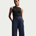 Pants Dri-FIT de tiro alto de pierna holgada y amplia para mujer Nike 24.7 PerfectStretch