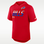 Playera Nike Dri-FIT de la NFL con gorro para hombre Buffalo Bills