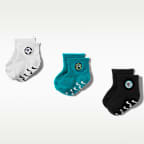 Calcetines de agarre multideportes de diseño tipo waffle para bebé Nike