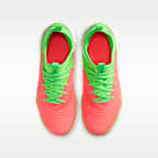 Tacos de fútbol para pasto sintético (turf) para niños grandes Nike Jr. Phantom 6 Low Academy "Erling Haaland"