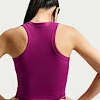 Nike One Fitted Women's Dri-FIT Cropped Tank Top