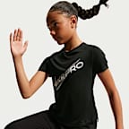 Nike Pro Dri-FIT Kurzarm-Oberteil (ältere Kinder, Mädchen)