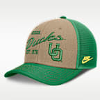 Oregon Legacy Rise Men's Nike Dri-FIT College Trucker Adjustable Hat