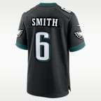 DeVonta Smith Philadelphia Eagles Men's Nike NFL Game Jersey