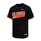 Jersey de béisbol universitario Nike Dri-FIT Limited para niños talla grande Oklahoma State