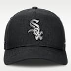 Gorra de rejilla Nike Dri-FIT de la MLB ajustable y con estructura A-Frame para hombre Chicago White Sox Rise