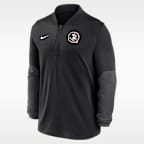 Playera universitaria Nike Dri-FIT de medio cierre para hombre Florida State