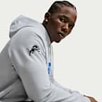 Sudadera con gorro sin cierre Nike Dri-FIT de la NFL para hombre Detroit Lions Rivalries Collection Primary