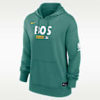 Boston Red Sox Authentic Collection City Connect Women's Nike Therma MLB Pullover Hoodie