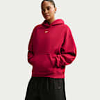 Sudadera con gorro sin cierre oversized para mujer Nike Studio Fleece Medium Weight