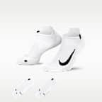 Nike Multiplier Running No-Show Socks (2 Pairs)