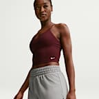 Shorts 2 en 1 Dri-FIT de tiro alto de 8 cm para mujer Nike One