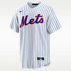 Jersey Nike de la MLB Replica para hombre Francisco Alvarez New York Mets