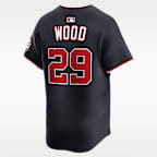 James Wood Washington Nationals Men's Nike Dri-FIT ADV MLB Limited Jersey