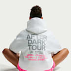 Nike Studio Fleece Medium Weight 'After Dark Tour' Women's Oversized Pullover Hoodie
