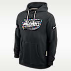 Jacksonville Jaguars Crucial Catch Sideline Standard Issue Men's Nike Dri-FIT NFL Pullover Hoodie