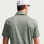 Polo de golf a rayas Dri-FIT para hombre Nike Velocity
