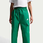 Pants cargo de tejido Woven para niños talla grande Nike Sportswear Club