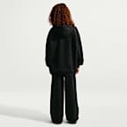 Nike Sportswear Studio Big Kids' (Girls') Oversized Fleece Pullover Hoodie