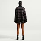 Shorts sartoriali loose fit a vita media Nike Pregame Fleece – Donna