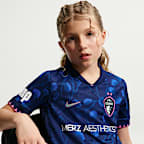 North Carolina Courage Stadium Away Big Kids' Nike Dri-FIT NWSL Replica Jersey