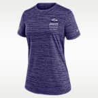 Playera Nike Dri-FIT de la NFL para mujer Baltimore Ravens Sideline Velocity