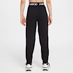 Joggers Dri-FIT para niña talla grande Nike Pro Fleece