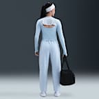 나이키 원 여성 써마 핏 미드라이즈 플리스 팬츠