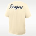 Playera Nike de la MLB para hombre Los Angeles Dodgers City Connect 2-Hit Max90 Pocket
