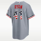 Joe Ryan Minnesota Twins USA 250 Men's Nike MLB Stadium Jersey