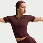 Dámské tričko Nike Zenvy Dri-FIT s krátkým rukávem