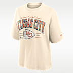 Kansas City Chiefs Vintage Mod Boxy Women's Nike NFL T-Shirt