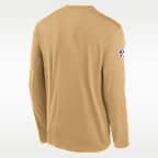 San Francisco 49ers Legend Small Logo Men's Nike Dri-FIT NFL Long-Sleeve T-Shirt