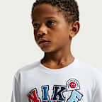 Nike Little Kids' Graphic Long-Sleeve T-Shirt